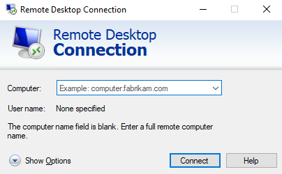 Create A User in RDP